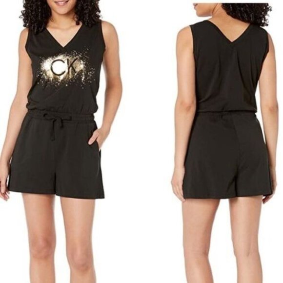 Calvin Klein Black Jumpsuit - Picture 3 of 8